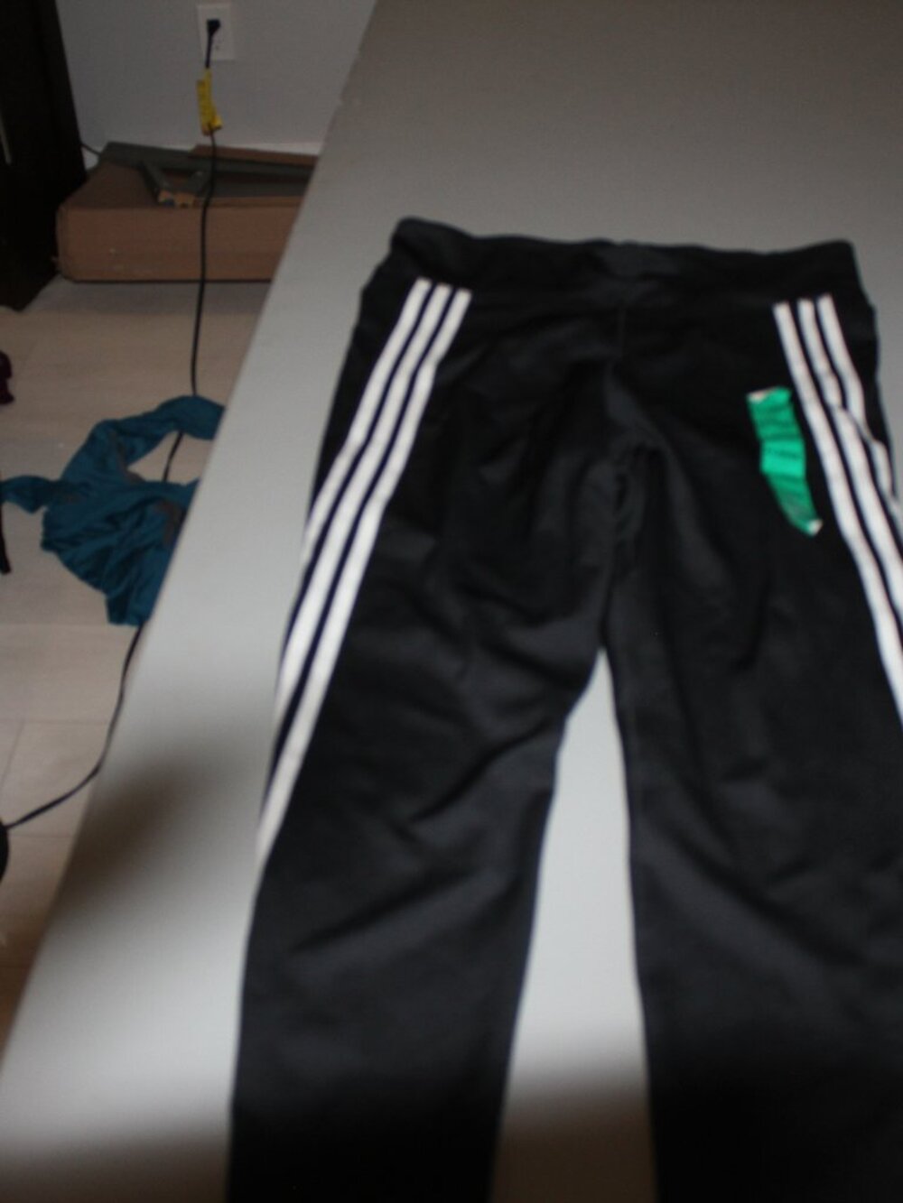 Black Adidas High Rise 7/8 Aeoready Tights Size XL